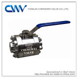 High Pressure Forged Steel Floating Ball Valve with Lever