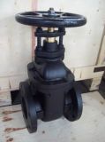 Cast Iron Gate Valve Nrs Solid Wedge Disc Flanged Ends (502-F)
