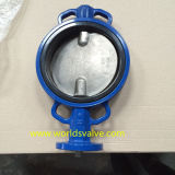 Double Shaft Wafer Butterfly Control Valve for Industrial Use (D71X-10/16)