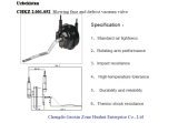CHKZ 2.001.052 Blowing Face and Defrost Vacuum Valve