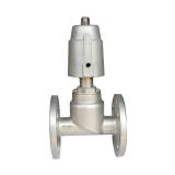 Flange Pneumatic Angle Seat Valve (DN25-DN50)