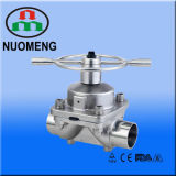 Stainless Steel Hand Wheel Manual Welded Diaphragm Valve (SMS-No. RG0103)