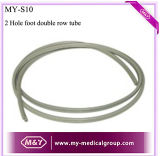 Hot Sale Dental Foot Double Row Tube/Tubing with 2 Holes