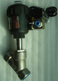 Pneumatic Angle Seat Valve with Solenoid Valve