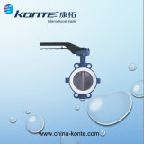 Manual PTFE Half-Lining Butterfly Valve for Chemical