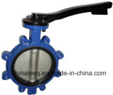 JIS 10k Wafer and Lug Type Butterfly Valve with Pin