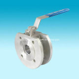 Flanged End Stainless Steel 150lbs Wafer Ball Valves