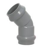 UPVC Fittings for Water Supply with Rubber Ring Joint DIN Standard PN10