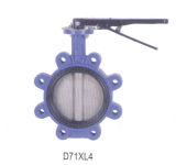 Ductile Iron Resilient Wafer Butterfly Valve D71xl4