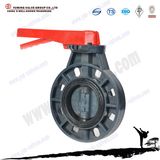 UPVC Plastic Lever Handle Type Butterfly Valve Dn50