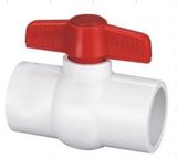 Plastic PVC-U Compact Ball Valves Socket / Thread Ends