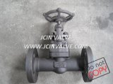 Forged Steel Globe Valve with Welded Flange Ends (J41H)