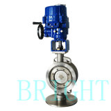 Electrical Triple Eccentric Butterfly Control (shut-off) Valve