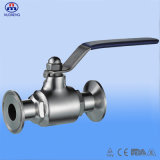 ISO Ss Manual Clamped Straight Ball Valve