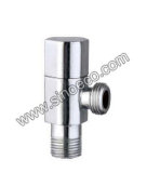 Brass Reduced Male Angle Valve with Chrome Plate