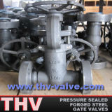 Flanged Type Pressure Sealed Forged Steel Gate Valve