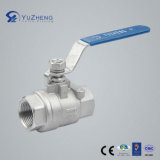 Stainless Steel 2PC Ball Valve with Lock Handle