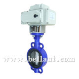 Auto Industry Wafer Type Pn16 EPDM Lined Butterfly Valve