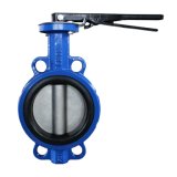 Stainless Steel Disc Wafer Handle Butterfly Valve Without Pin