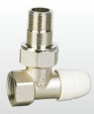 (A) High Quality Brass Angle Heat Valve with Male Thread