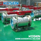 Forged Flange Trunnion Ball Valves with Pneumatic Actuator