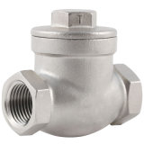 Precision Casting Stainless Steel Threaded Swing Check Valve