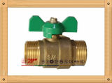 Mm Forged Brass Ball Valve with Butterfly Handle