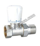 Brass Male Radiator Valve Thermostat with Nickel Plated