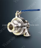 Sanitary Stainless Steel Aseptic Clamp Ball Valve