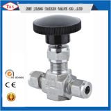 Ferrule/ Female Connection Ss316 High Pressure 6000psi Needle Valve