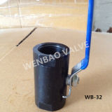 1PC Carbon Steel Wcb Manual Ball Valve 2 Inch