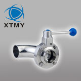 Sanitary 3PCS Weld Ball Valve with Elbow