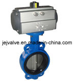 Pneumatic Operated Butterfly Valve (D671X-16)