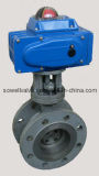 Actuated Butterfly Control Valve