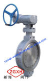 Metal Hard Sealed Wafer Type Eccentric Butterfly Valve