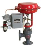 Pneumatic Angle Control Valve with Smart Positioner