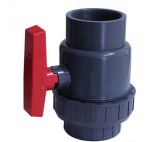 Male&Female Good Quality Plastic Single PVC Union Ball Valve for Agriculture
