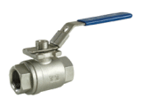2PC Ss Ball Valve with ISO5211 Mounting Pad