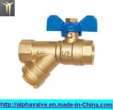 Brass Ball Valve with Y Strainer (a. 0134)