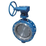 Stainless Steel Worm Gear Flanged Butterfly Valves