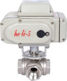 Stainless Steel Ball Valve with Electric Actuator