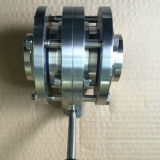 Stainless Steel Sanitary 3 Pieces Butterfly Valve