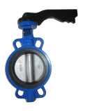 Cast Iron Wafer Type Butterfly Valve with Lever