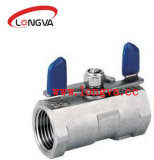 Stainless Steel 1-PC Butterfly Type Handle Ball Valve