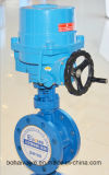 Electric Actuator Flanged Butterfly Valve with ISO & CE Cetification