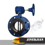 D341x Worm Double Flange Butterfly Valve