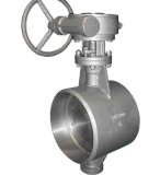 Manual Welded Stainless Steel Butterfly Valve
