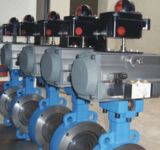 Pneumatic Operated Triple Eccentric Butterfly Valve