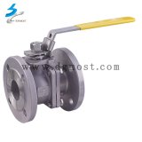 High Quality Stainless Steel Precision 2PC Flange Ball Valve