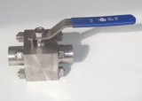 Thread 3PC Forged Stainless Steel Ball Valve  (800LB)